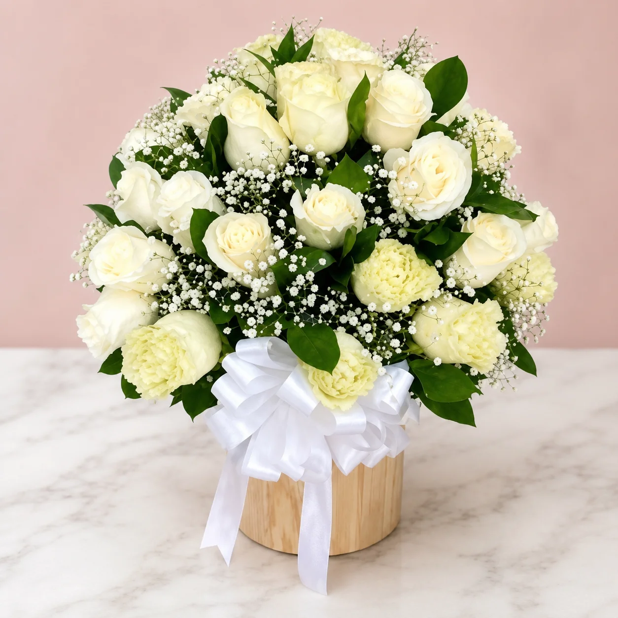Bouquet Paz Blanca